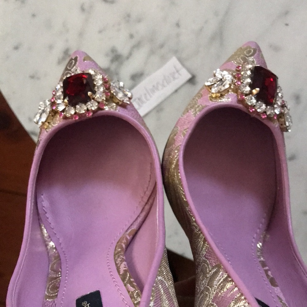 Dolce & Gabbana Purple Heels 37.5 - Picture 7 of 7